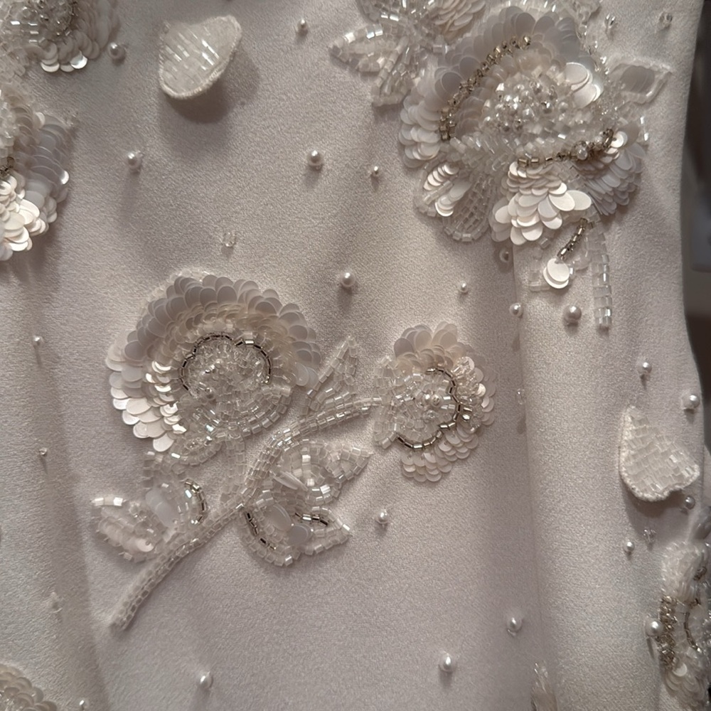 CLIO PEPPIATT Embellished stretch-crepe mini dress - Picture 4 of 6